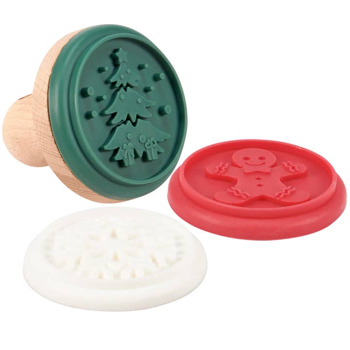 Christmas Cookie Stamp Set for wholesale by Primitives by Kathy