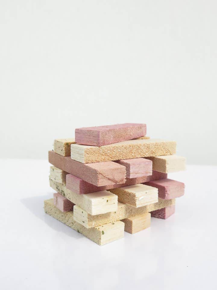 Tri-flavoured Balsa Blocks (5pcs) for wholesale by No Furries Delights