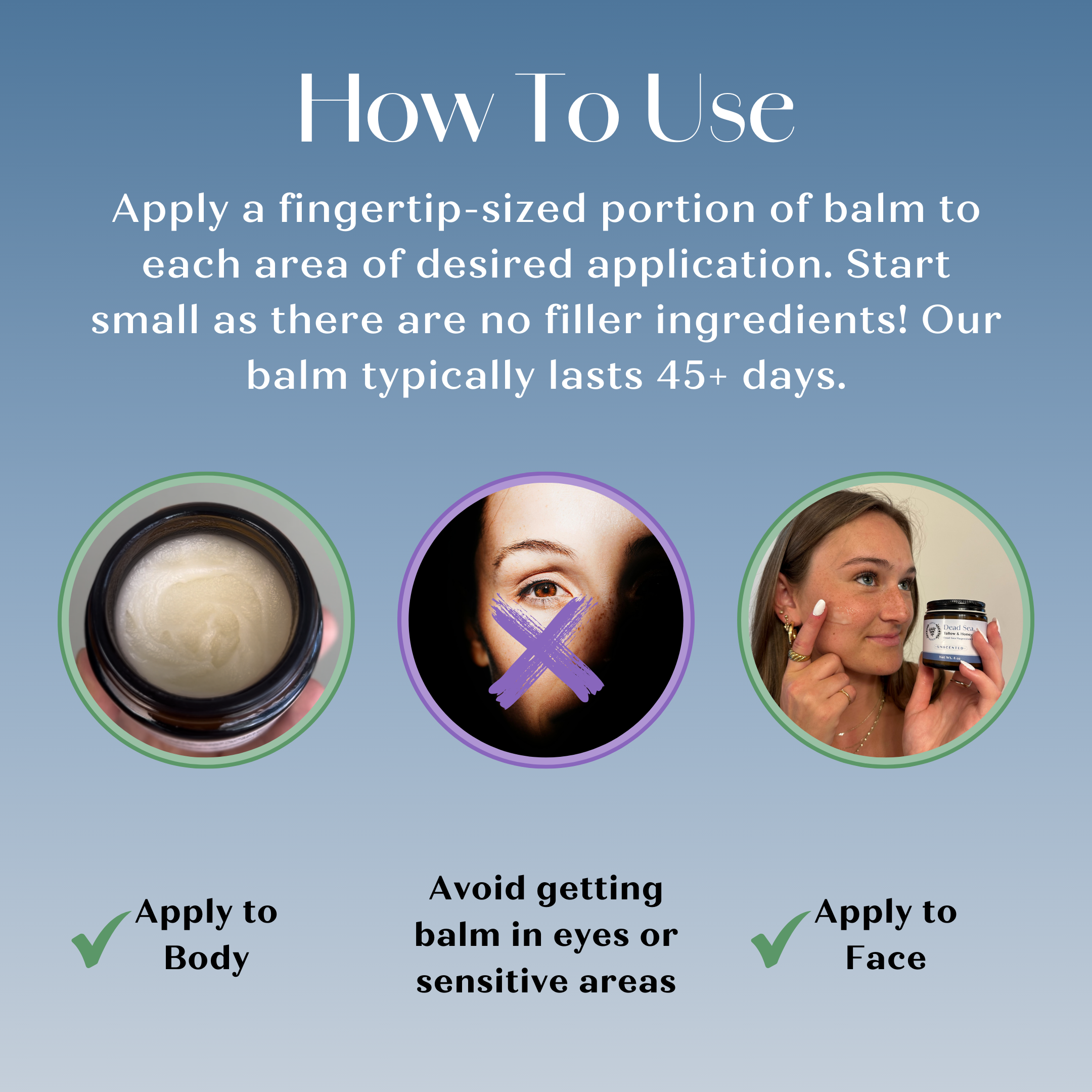 Rapha Blends - Wholesale Body Balm/Butter - Magnesium Infused Tallow & Honey Balm7