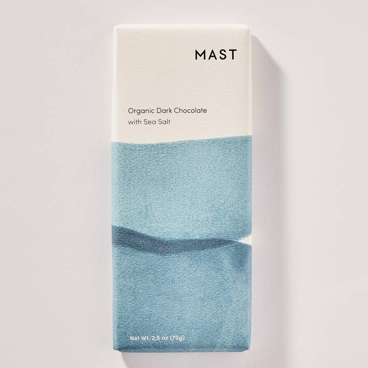 Mast - Wholesale Chocolate Bar - Organic Dark Chocolate with Sea Salt