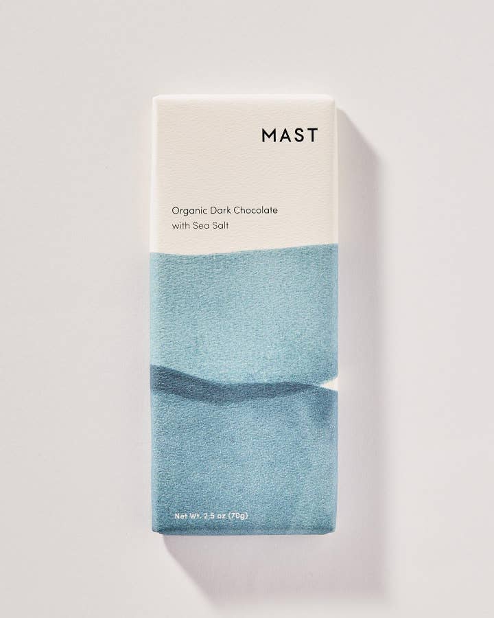 Mast - Wholesale Chocolate Bar - Organic Dark Chocolate with Sea Salt0