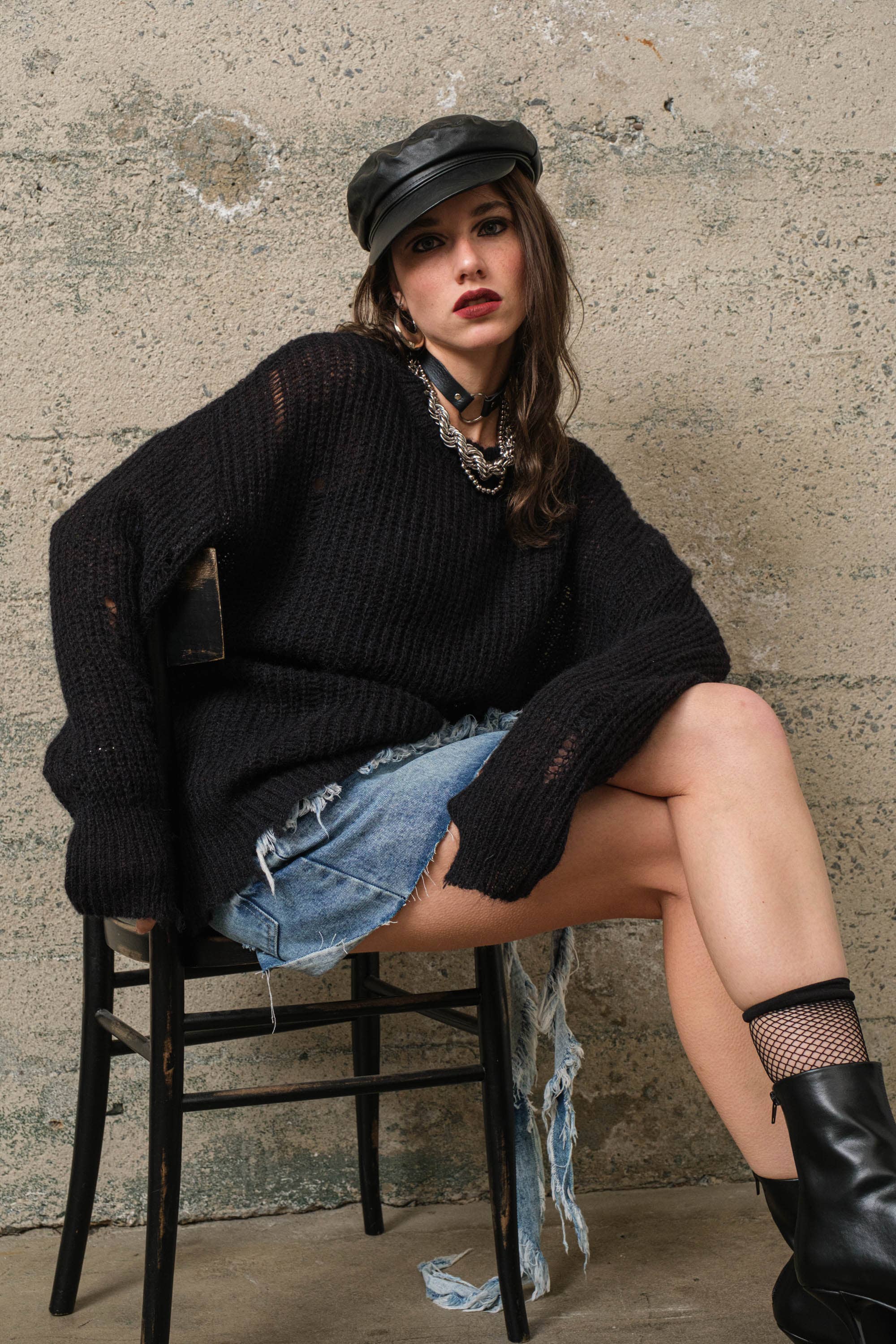 Signature 8 - Vente Pull en maille – femme - PULL VIEILLI S622263