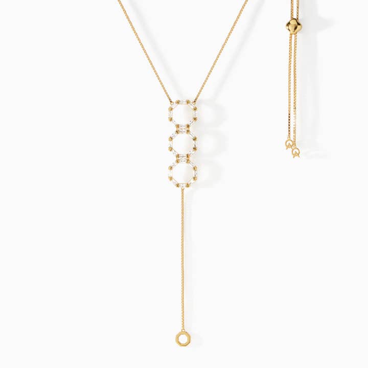 De halsketting van Stella Lariat voor wholesale door Ora Ana