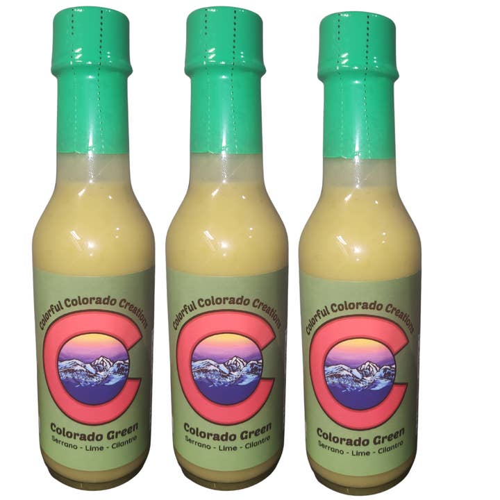 Colorful Colorado Creations llc. - Wholesale Hot Sauce - Colorado Green Lime, Cilantro & Serrano Pepper Hot Sauce3