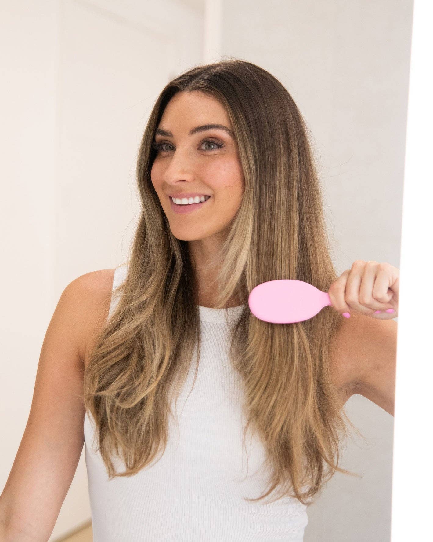 Framar Hair Brushes & Hair Accessories - Wholesale Hair Brush/Comb - FRAMAR Mini Hair Brush, Travel Hair Brush, Pink Mini Brush7