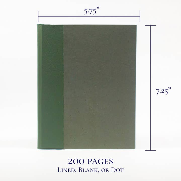 Barrovian Books - Wholesale Journal/Diary - Olive Vine | Handmade Journal3