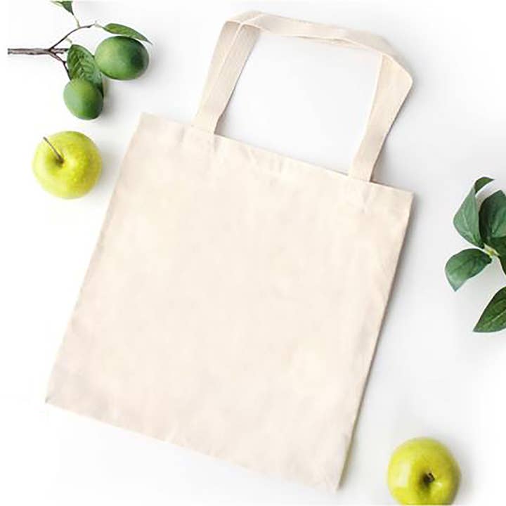 LITO Linen and Towel - Wholesale Tote Bag - Unisex - Natural Cotton Tote bag Reusable 15x16 Inch