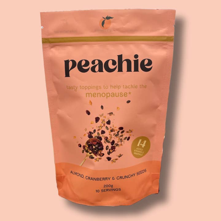 Peachie Menopause Topping - Almond & Cranberry for wholesale by Peachie