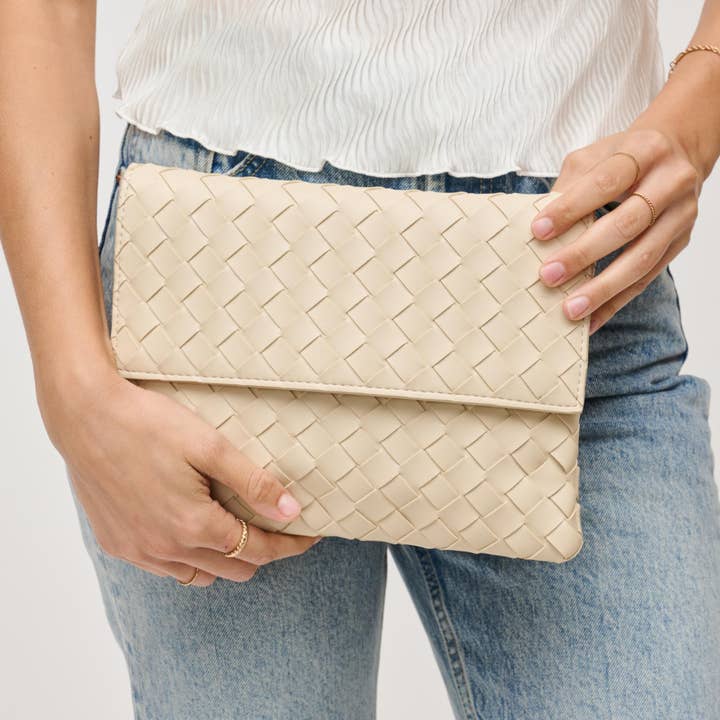 Urban Expressions - Wholesale Clutch Bag - Women's - Ivy Woven Clutch