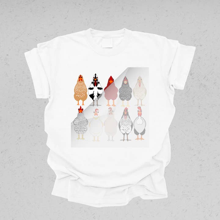 DTF Office - Wholesale Sublimation Transfer - Chickens DTF Transfer1