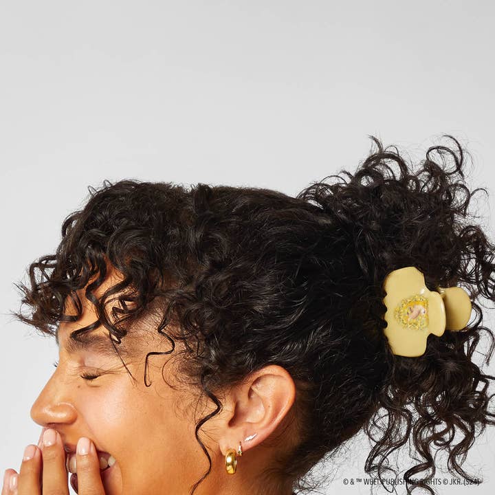 KITSCH - Wholesale Hair Clip - Women's - Harry Potter x Kitsch Recycled Cloud ClawClip 1pc-Hufflepuff3