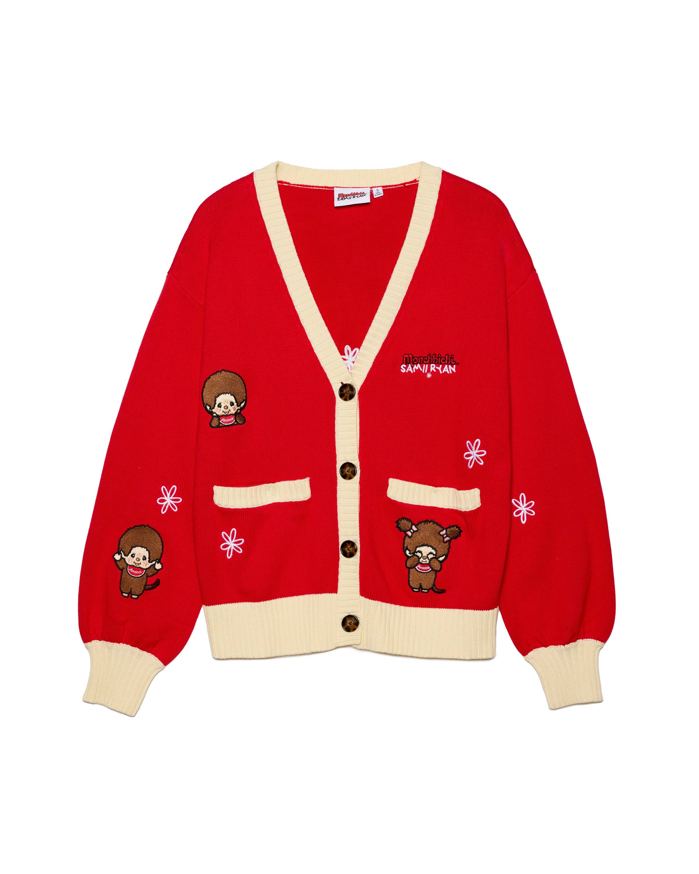 SAMII RYAN - Wholesale Cardigan - Women's - Monchhichi™ Oversized Cardigan1