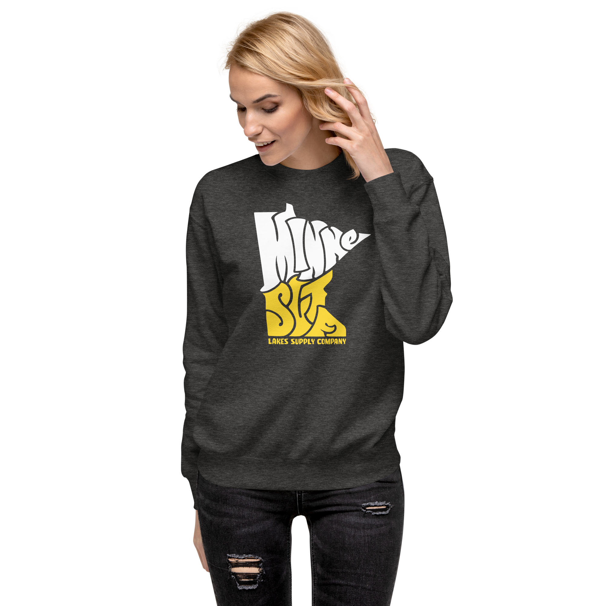 Lakes Supply Co. - Wholesale Graphic Sweatshirt - Unisex - Minnesota State Sweatshirt1