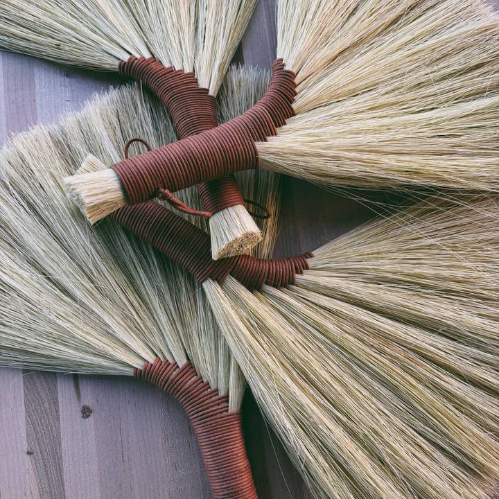 S W E V E N - Wholesale Broom - Small Turkey Wing Broom | Handmade | Tampico | Minimal1
