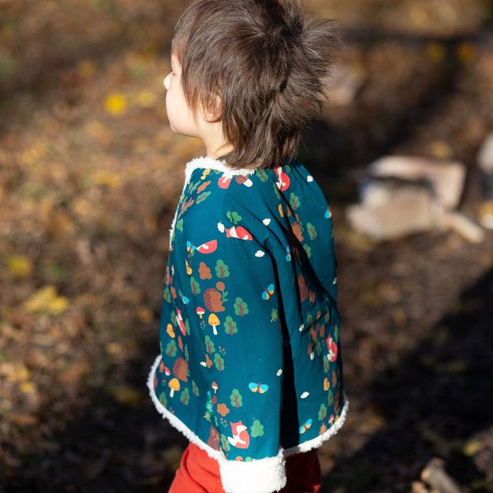 Enchanted Forest Reversible Cosy Jacket for wholesale on Faire