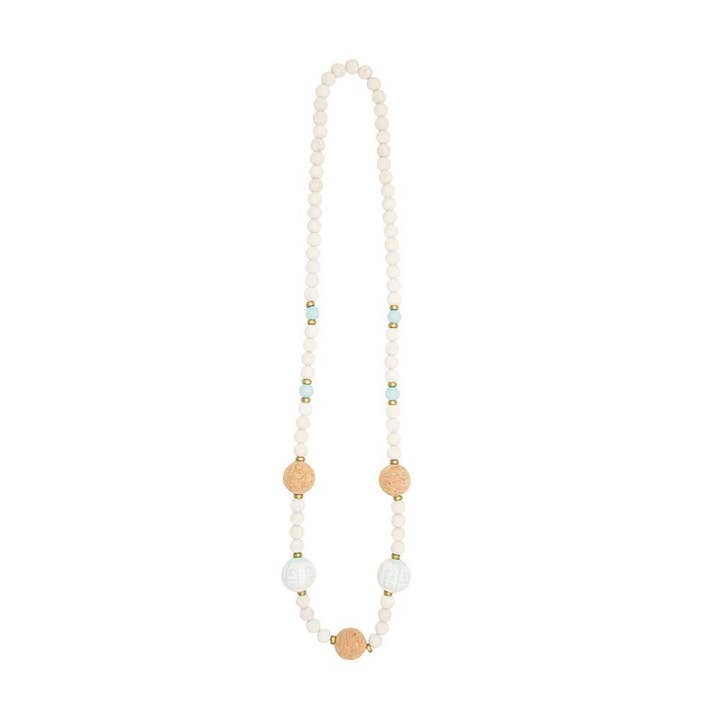 Mainstreet Collection - Venta al por mayor Collares de cuentas/perlas - Collar de perlas de corcho7