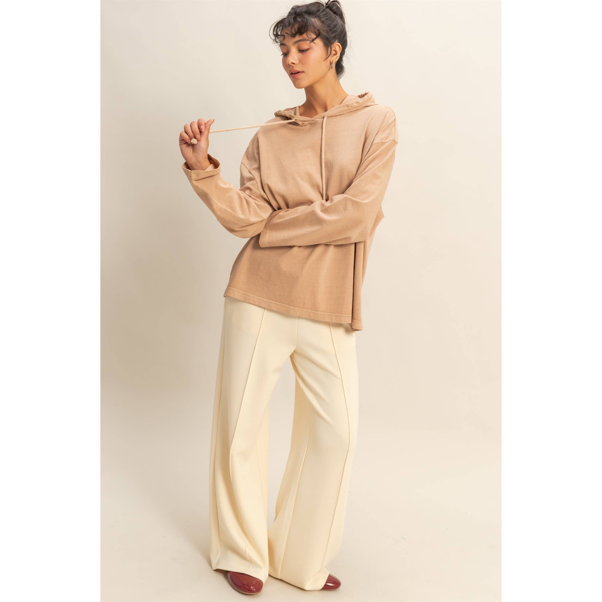 Double Zero – Hoodie – Mulher por atacado – Top de Manga Comprida com Capuz Oversized9