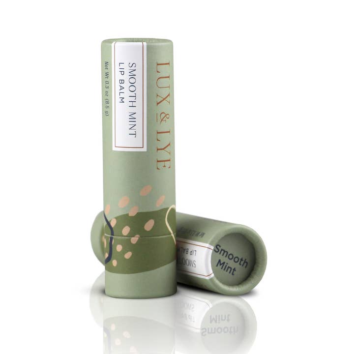 Smooth Mint Lip Balm for wholesale by Lux & Lye LLC