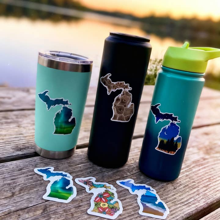 Michigan Sticker 3" - Best Sellers for wholesale by Noomoon
