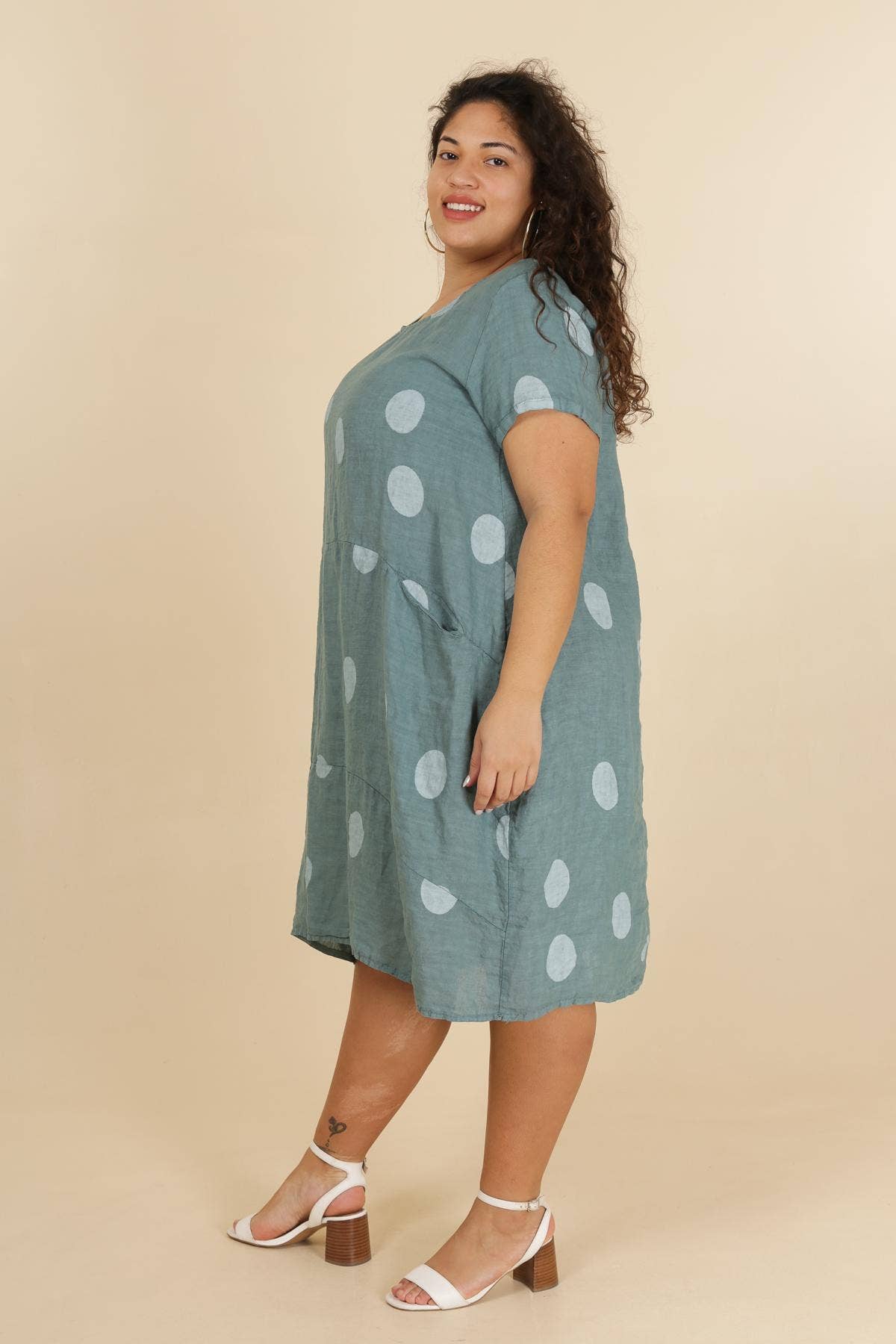 LINEN & COTTON HOUSE - Wholesale Dress - Women's - LINEN DRESS. 17600 SPRING SUMMER CLOTHING16