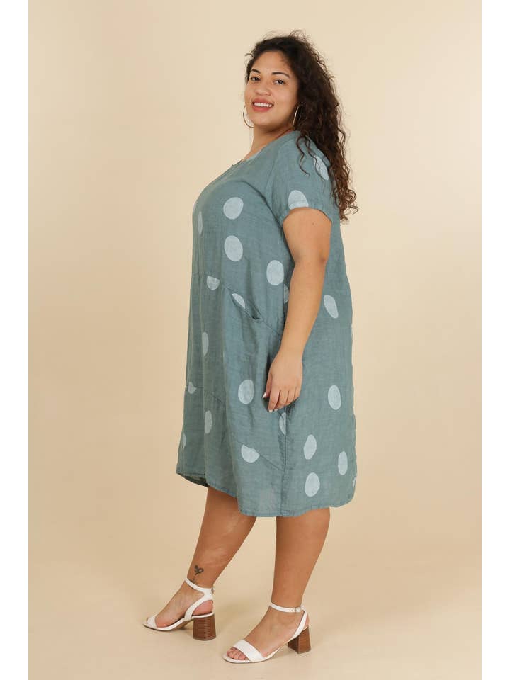 LINEN & COTTON HOUSE - Wholesale Dress - Women's - LINEN DRESS. 17600 SPRING SUMMER CLOTHING16