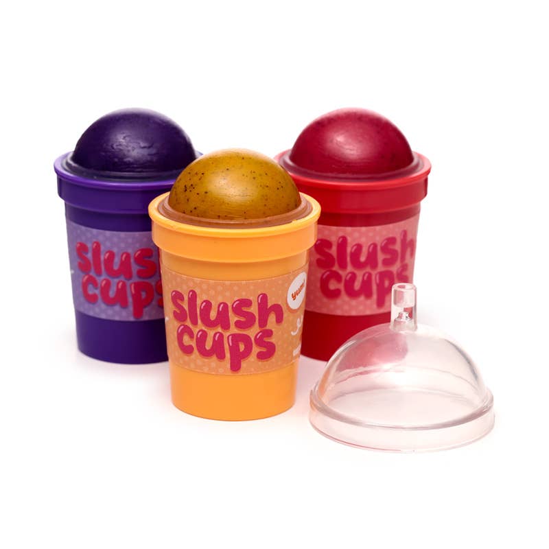 Puckator Ltd – wholesale Lip Balm – Exfoliating Lip Balm in a Slushy Cup Holder2