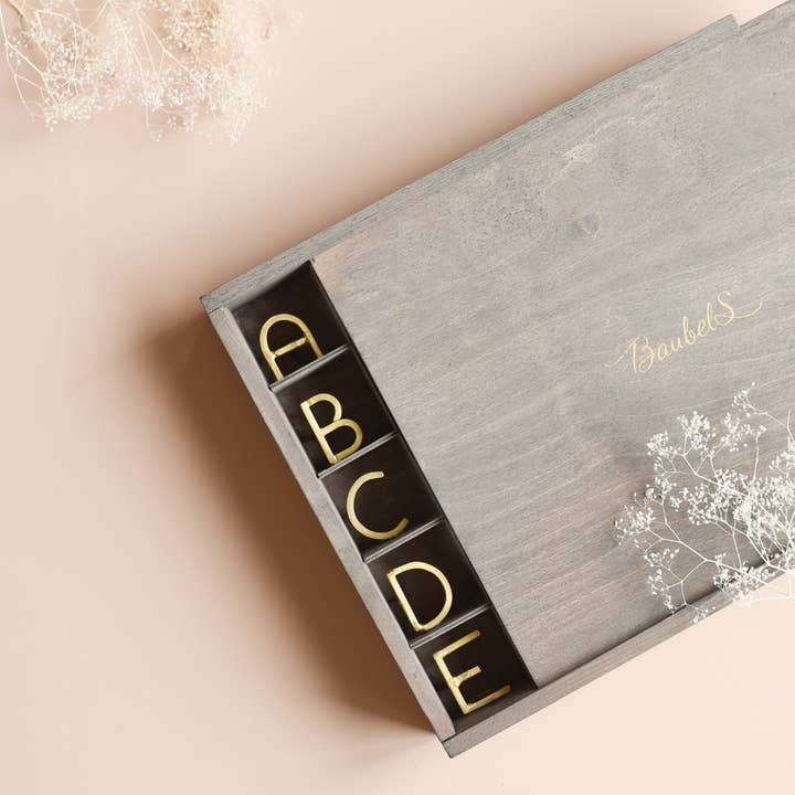 Wooden box for wholesale by Baubels