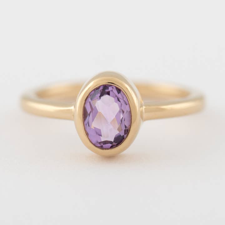 Amore Amethyst Band for wholesale by Minette