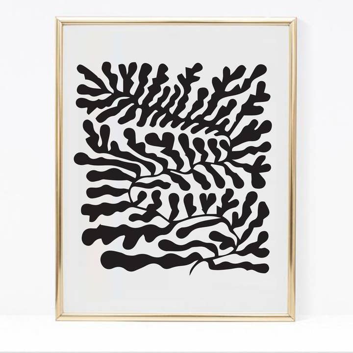 Minimalist Fern Print for wholesale by Lumina