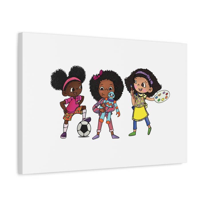 Ikuzi Dolls - Wholesale Art Print - Kids & Baby - Kids' Canvas Wall Art - Playful Characters for Creative Spaces81