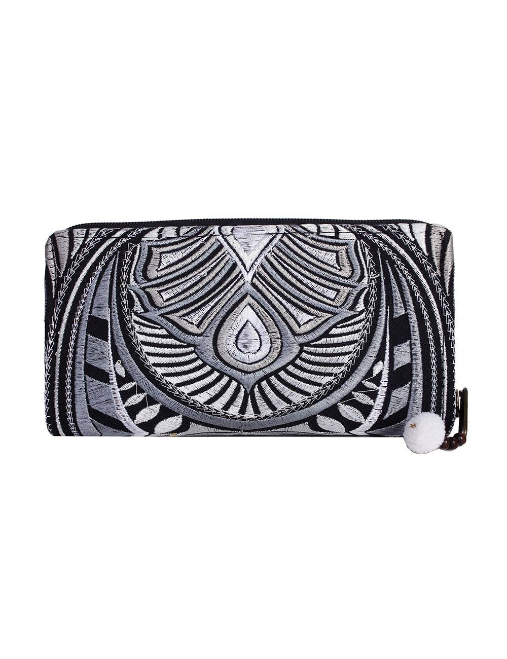 Lumily - Vente Portefeuille – femme - Portefeuille Hmong brodé Tahj - Édition limitée | Thaïlande0