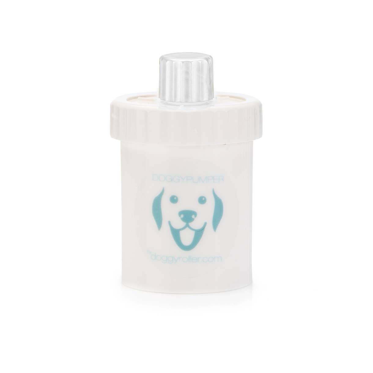 B&W Werbeartikel GmbH - Doggyroller - Wholesale Pet Treats - Dog - DOGGYPUMPER turquoise - reward dispenser for wet dog food5