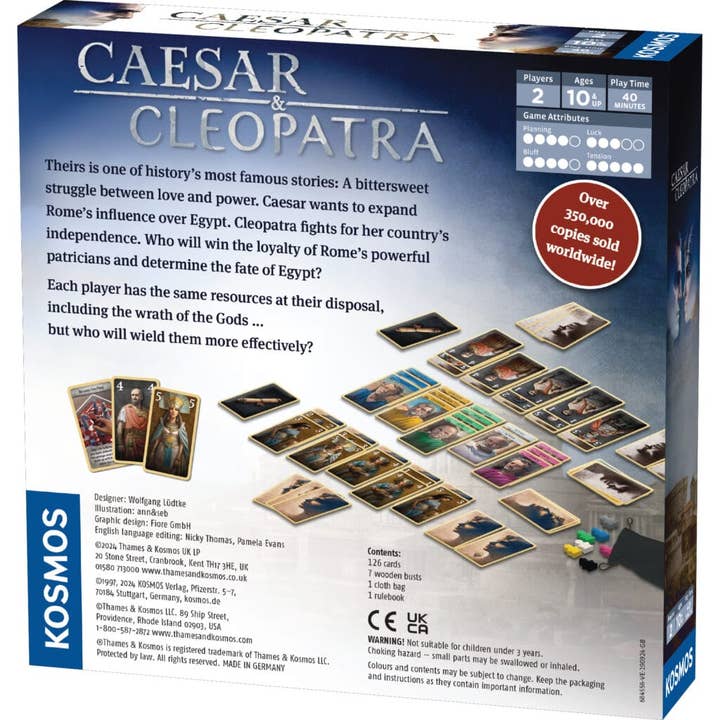Thames & Kosmos UK LP – wholesale Board game – Caesar and Cleopatra - Board Game1