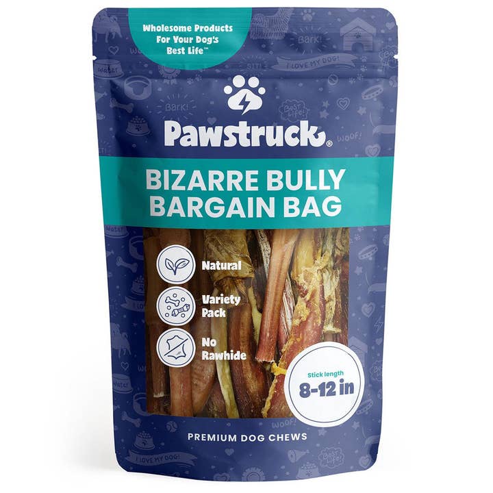 Bizarre Bully Stick Bargain Bag for wholesale by Pawstruck