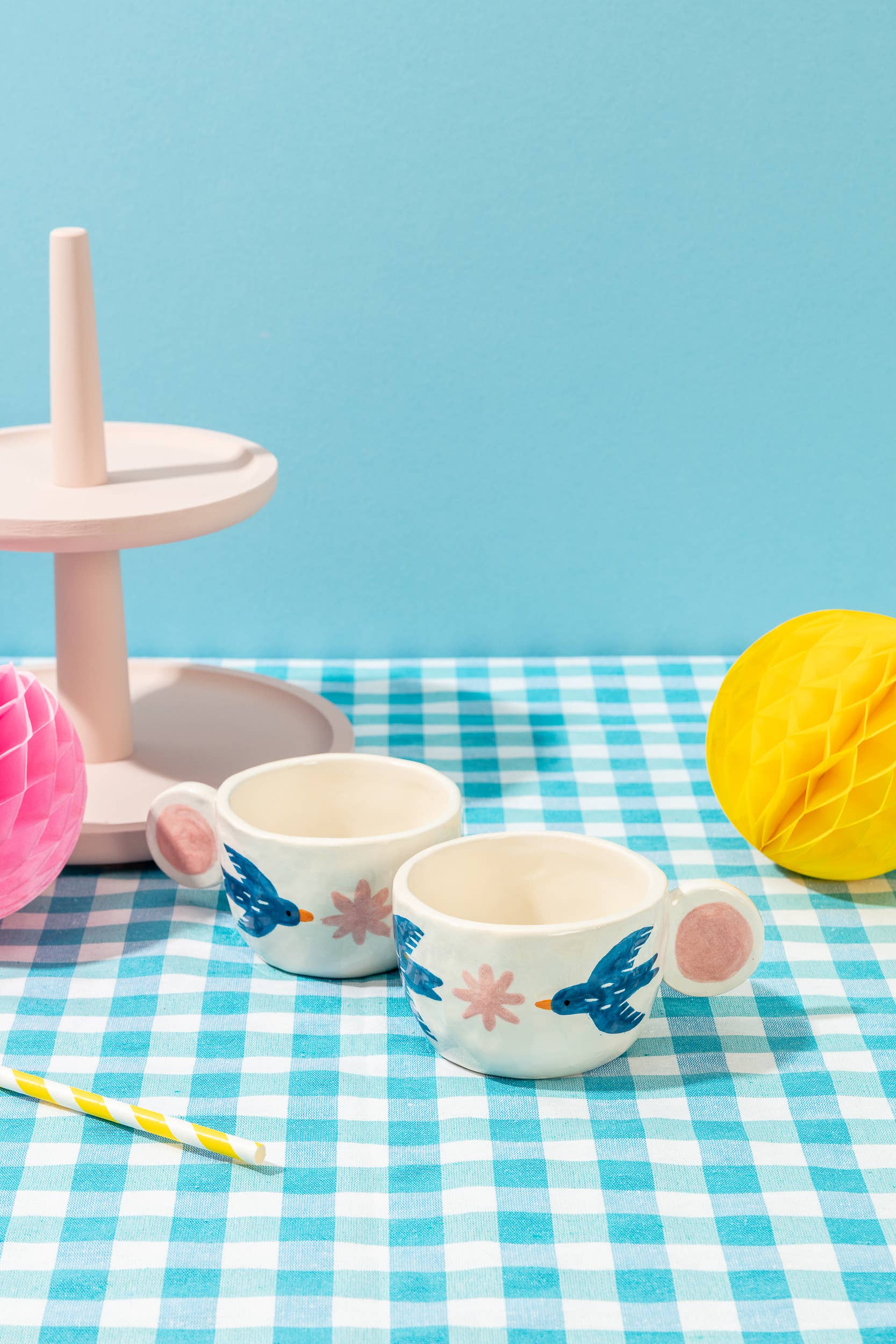 Ana Seixas - Wholesale Coffee Mug - Birds Ceramic Cup1