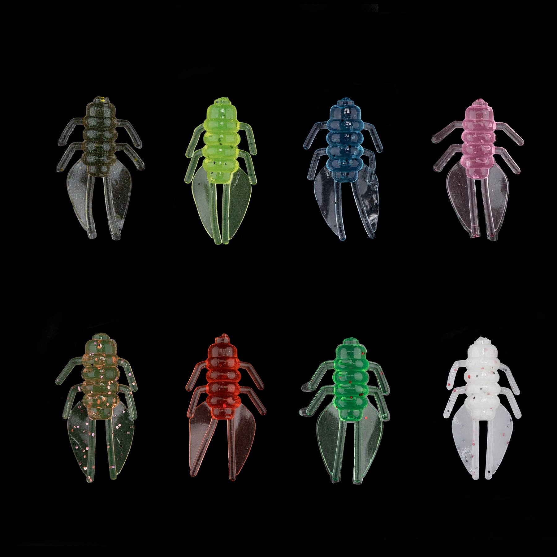 Lake Effect Lures – Engroshandel Sportsudstyr – Nymfe Jr. Grim Plastic - 10 Pack5