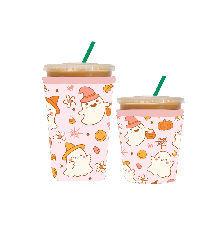 Teddy Transfers - Wholesale Drink Huggers & Koozies - Ghostie Party1