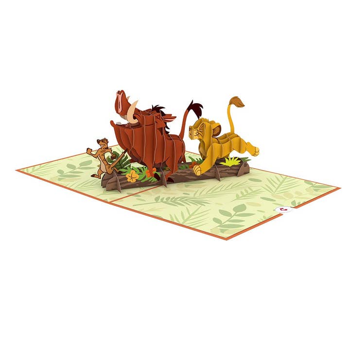 Lovepop Cards - Wholesale Birthday Card - Disney's The Lion King Wild Birthday 5''x7'' Card