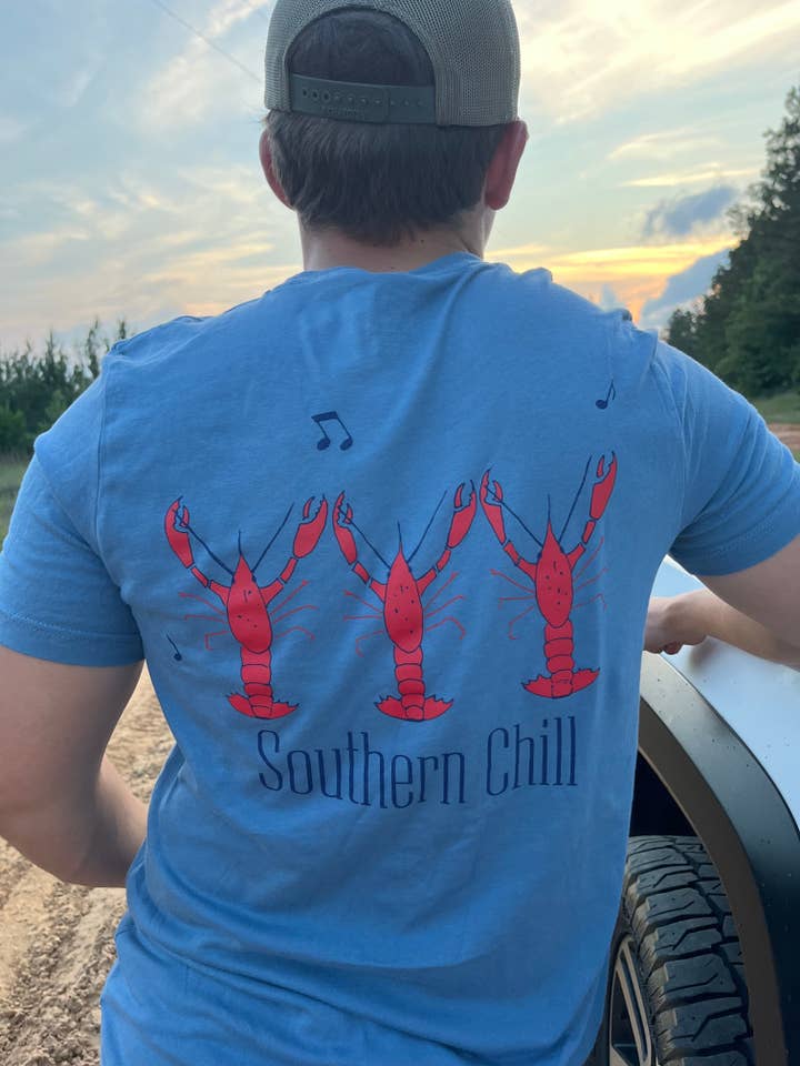 Crawfish Jam Short Sleeve Tee for wholesale by Southern Chill