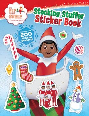 HarperCollins - Wholesale Coloring & Activity Book - Kids & Baby - Elf on the Shelf: Stocking Stuffer Sticker Book0