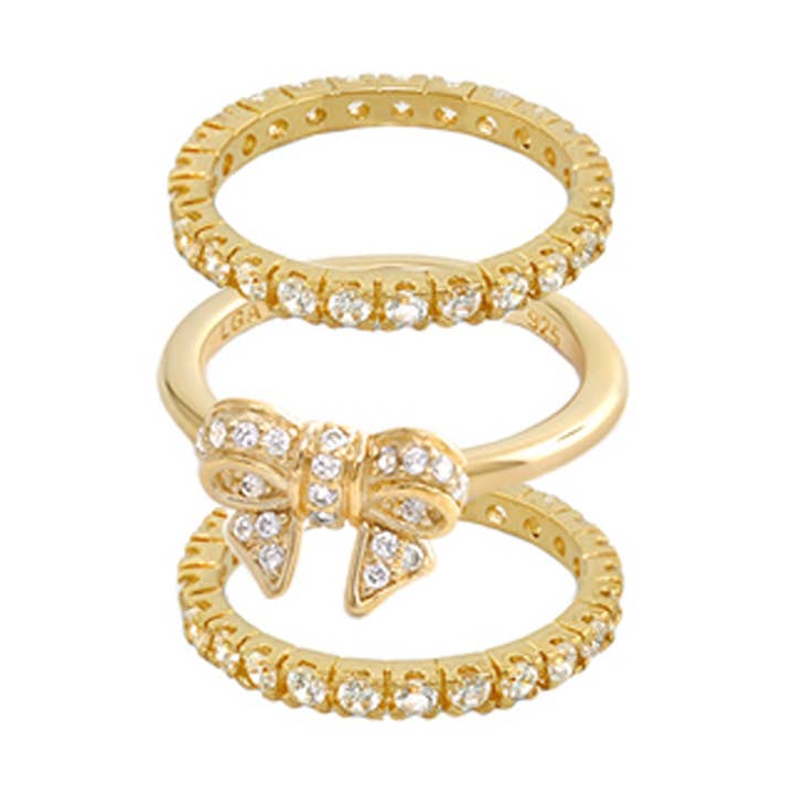 Layers of Love Ring Set of 3 for wholesale by Lauren G Adams