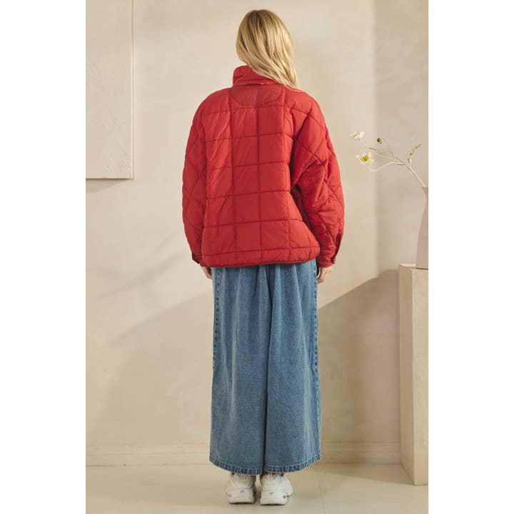 Veveret – wholesale Jacket – Women's – Zip Up Packable Puffer Jacket11