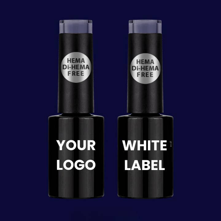 Esmalte en gel sin hema-marca White Label B153 para venta al por mayor de UNIQNAILS