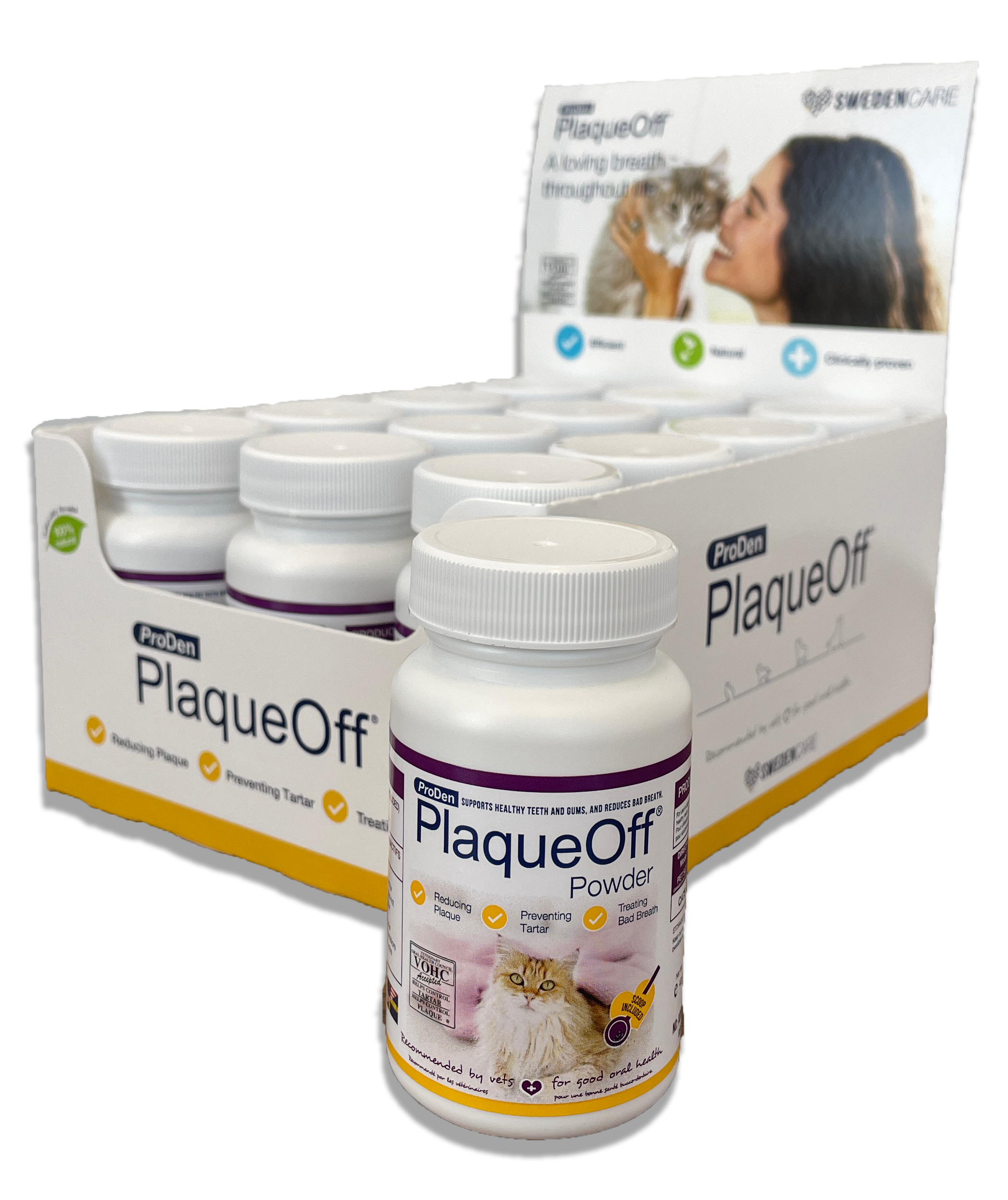 ProDen PlaqueOff - Wholesale Pet Supplement - Cat/Dog - ProDen PlaqueOff® Powder 40g Cat1