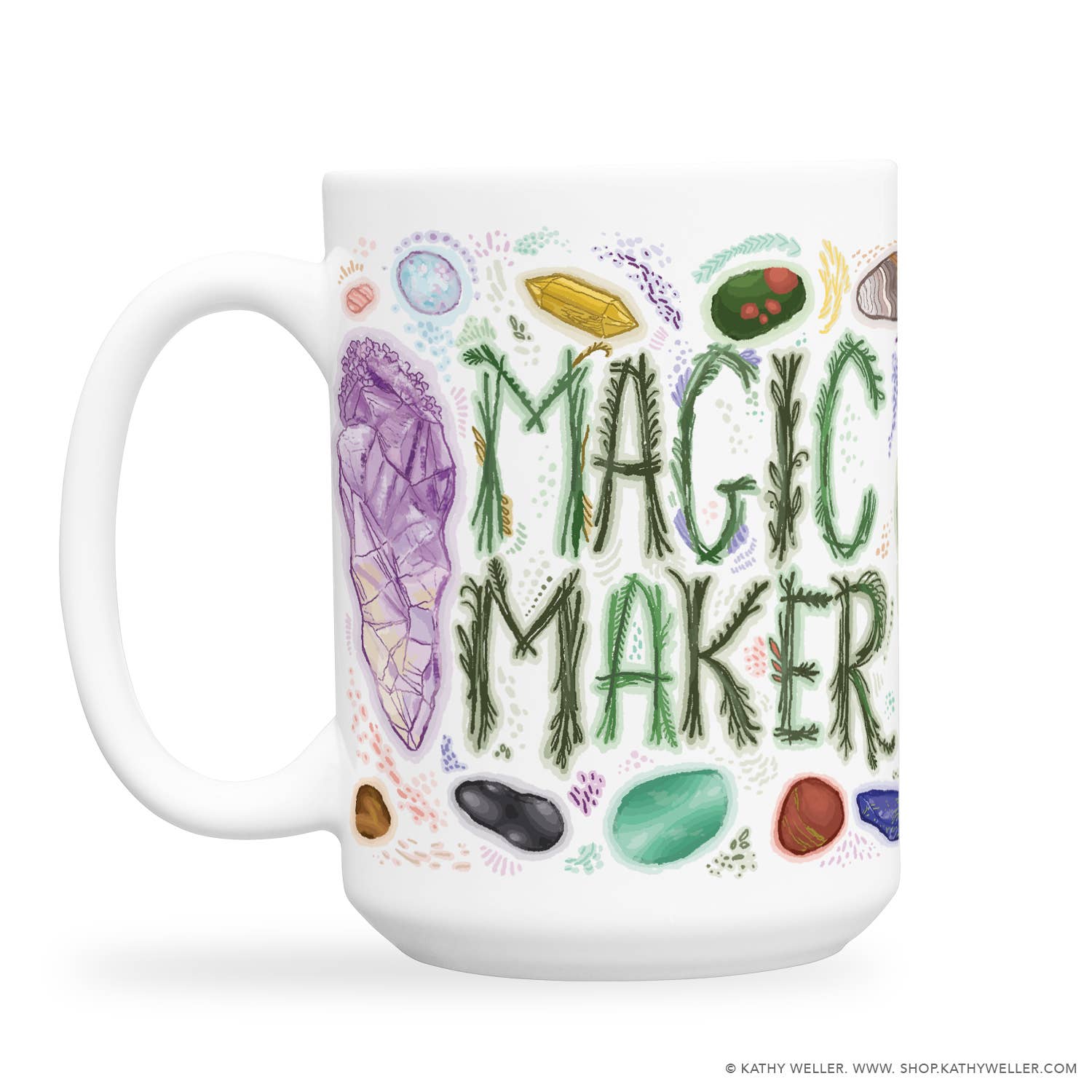 Kathy Weller Art+Ideas - Wholesale Coffee Mug - Magic Maker Mug3