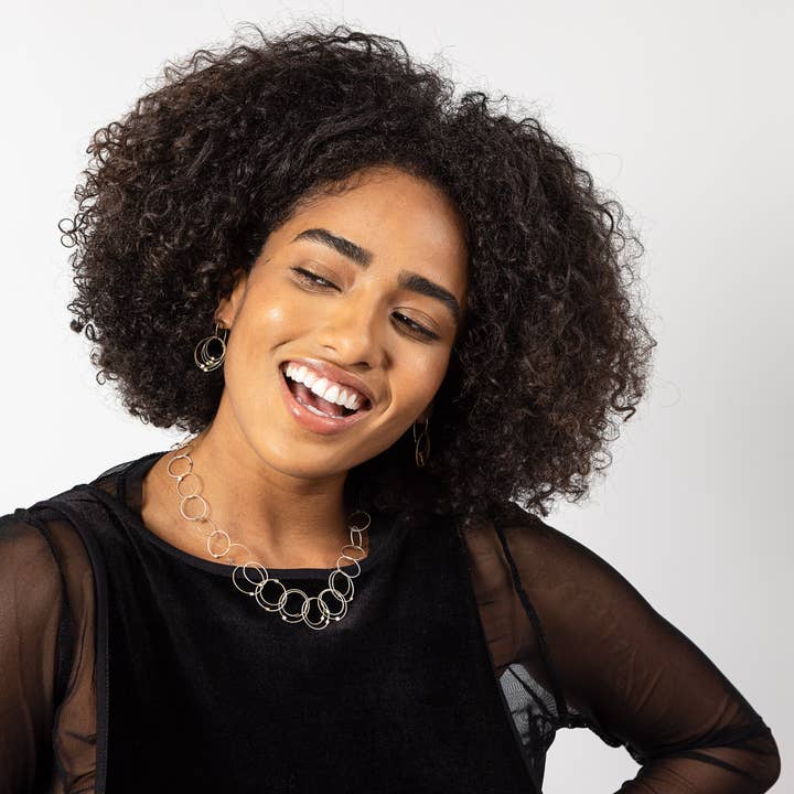 Collier Interlock (Mini) pour la vente par Meghan Patrice Riley