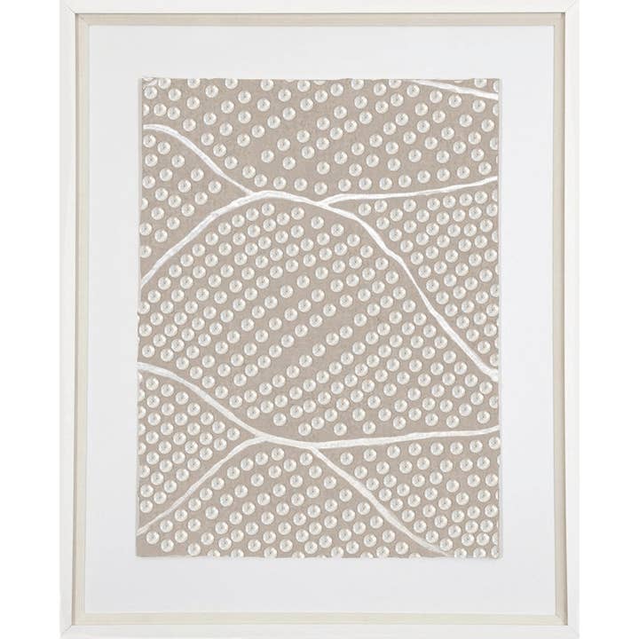 BHD HOME - Wholesale Art print - Shell Mother of Pearl Wave Artwork 67 x 85cm