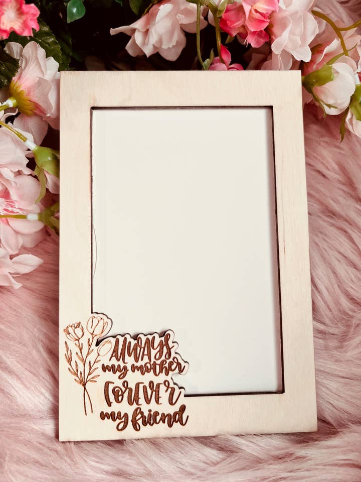 Carte de vœux Cadre Mère & Amie pour la vente par Alicia's Wonderland