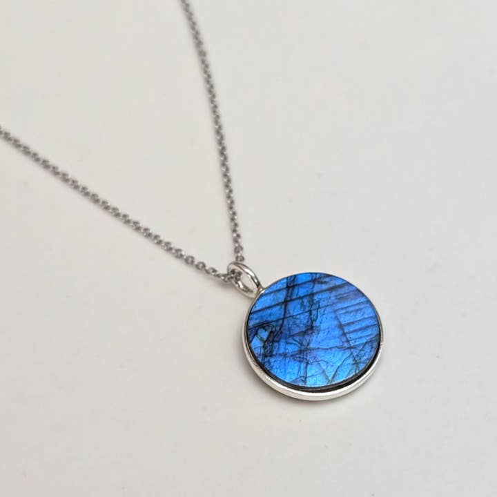 De Cirkel Labradoriet Ketting voor wholesale door Lapis London