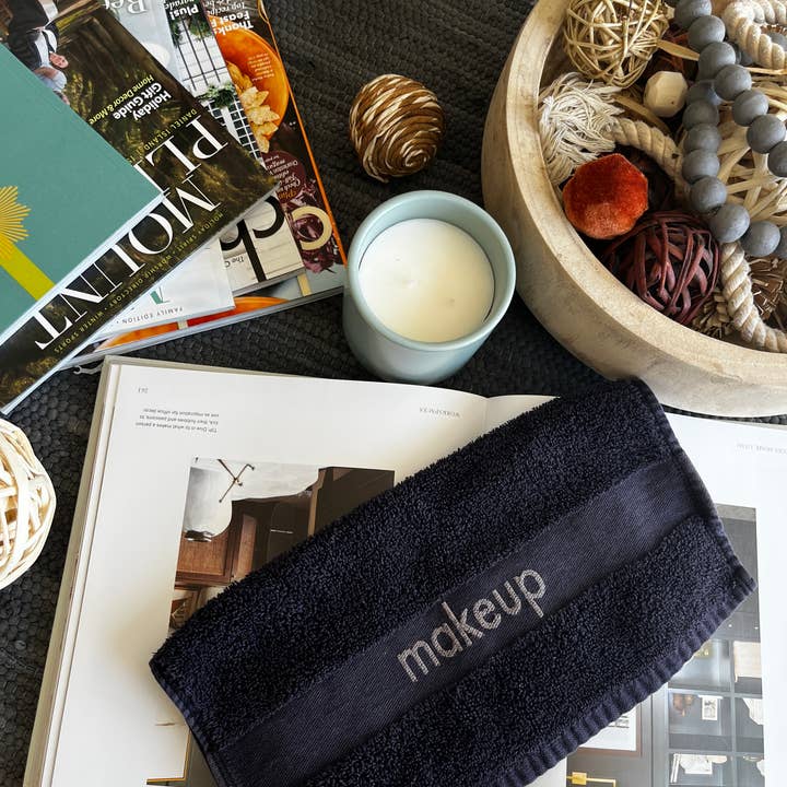 Frosting Company - Wholesale Wash Cloth - Makeup Towel Washcloth Black Hotel - Spa Product